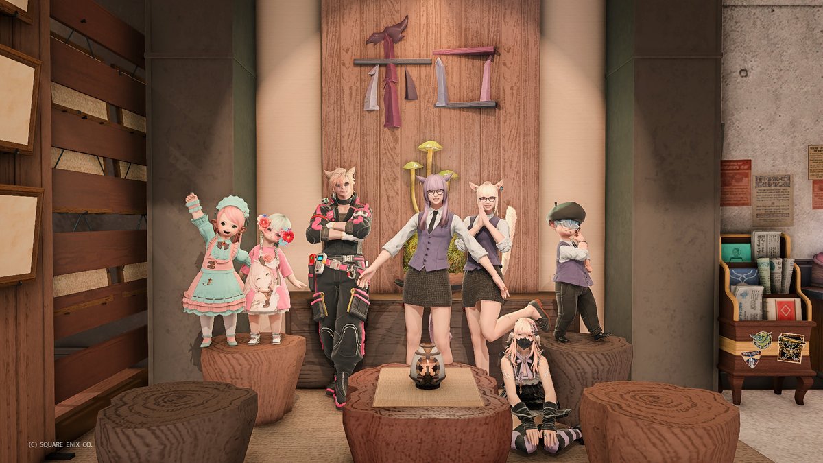 Ponco_ff14's tweet photo. オープンされたという事で #NAGOMI工務店 へお邪魔してきました！
所属ハウジンガーさん達の個性溢れるモデルルームを見学でき、作風や拘りがギュッと見られる素敵で楽しい空間でした✨

ハウジングの面白くて素敵な取り組み！応援してます(〃 'д'〃)و

オープンおめでとうございます㊗️！ https://t.co/QQIW1vww5F
