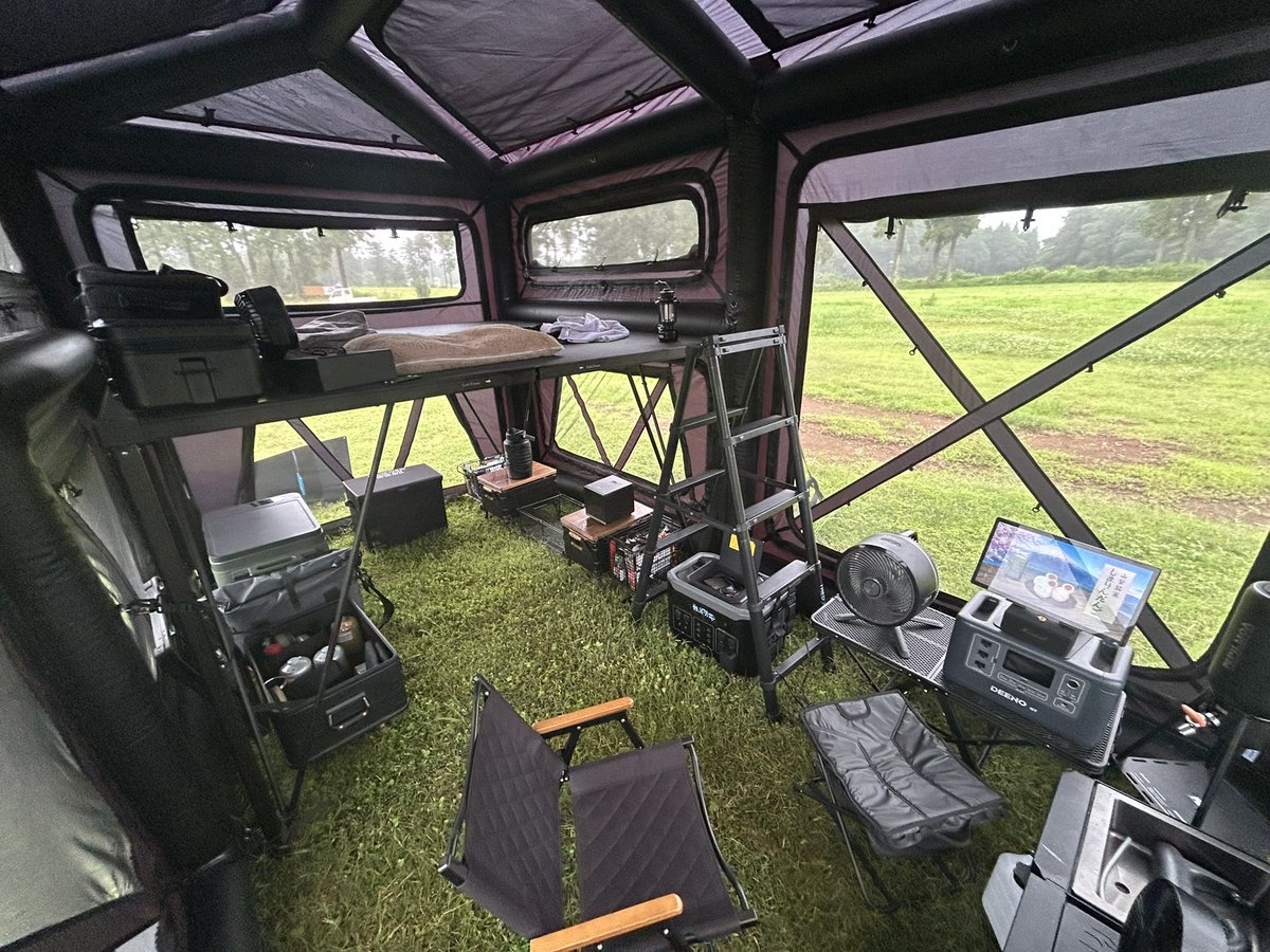 B6K7z's tweet photo. キャンプだー🏕️ https://t.co/kzA2yzTNpK