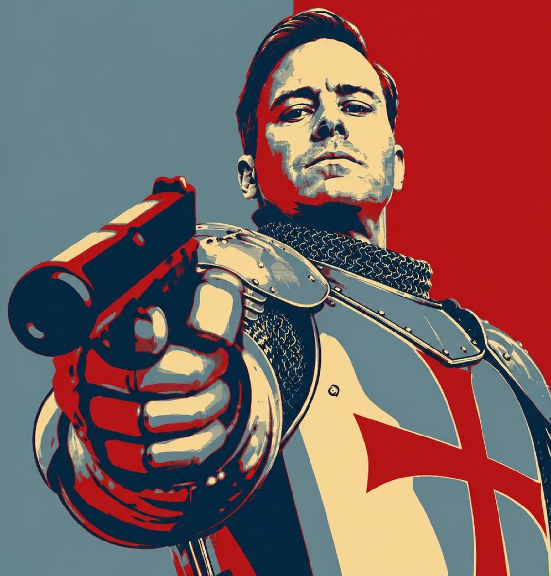 FollowVigilante's tweet photo. @iAnonPatriot Imam Tucker ☪️arlson and his Temu RINO party will be shut down. As President I will charge him with subversive activities getting in bed with Islam. 🛌

This allegiance to Qatar &amp; violent political ideology will be punished. ⚖️

We are a Christian nation. ✝️

@FollowVigilante ✔️ https://t.co/pbBfo8W6eR