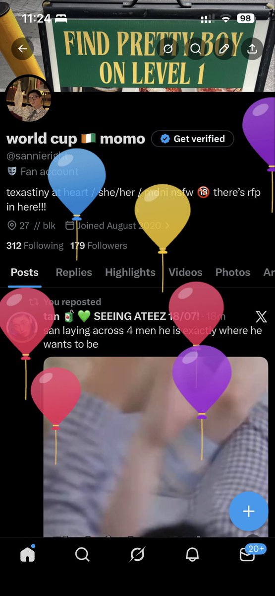 sannieright's tweet photo. I FORGOT IT WAS MY BIRTHDAY YESTERDAY https://t.co/okmBg5AQwy