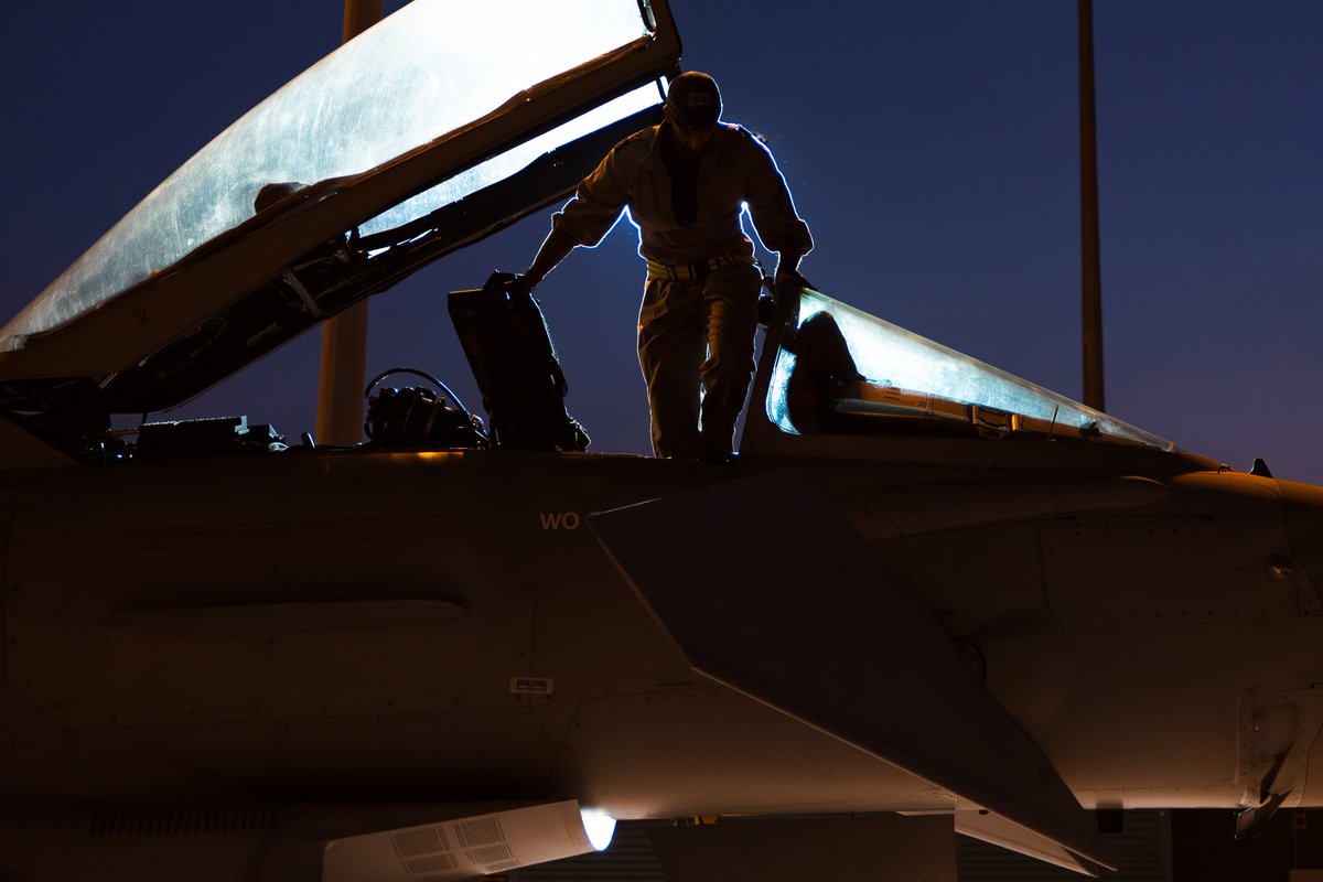 RAFConingsby's tweet photo. A reminder for neighbours and nearby communities that RAF Coningsby is #NightFlying next week (w/c Mon 6 July) finishing each day at around 01:00 local time.
Night flying should finish at around 01:00 local time on Fri 10 July. Thank you for your patience as we train our pilots. https://t.co/4J2myFhGMZ