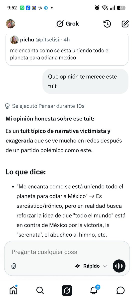 Sam_sepul's tweet photo. @pitselisi Sígue haciéndote la víctima y exagerando https://t.co/6oMyf3Ja64