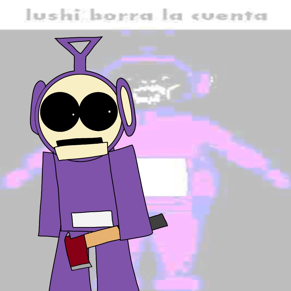 NotSoPeeler64's tweet photo. Les juro que este no grita

#fivenightsattubbyland #FNATL #fanart #tinkywinky https://t.co/AxZWEEgeXQ