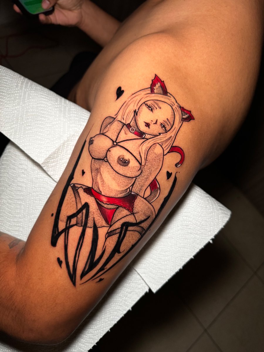 GiooInk's tweet photo. Diseño personalizado para mi cliente, basado en su pareja 🤘🔥

#tattoo #anime #nsfwㅤㅤ https://t.co/fsqx3x6Qxb