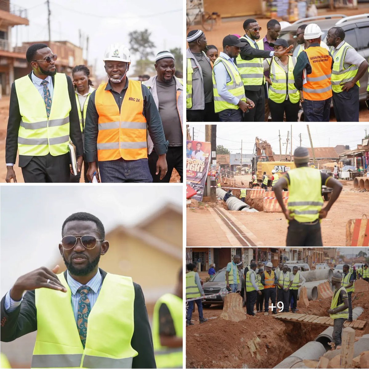 Alfrednsaba's tweet photo. 🚧 Nansana Mayor Sserunkuuma John Bosco  monitoring the ongoing construction works on the Nansana–Kyewamala Road.

Road works in Nansana Municipality are being executed under the Greater Kampala Metropolitan Area Urban Development Program (GKMA-UDP). The multi-billion Shilling projects are significantly upgrading local connectivity, easing traffic jams, and providing relief from dust and poor conditions for residents.

Specific details of the road upgrades include:Nansana-Wamala-Katooke Road: This major 4.87km link is being constructed by China Railway 18th Bureau Group Company Limited. The multi-billion project features drainage shaping, walkways & street lighting.Additional Links: Other ongoing or recently contracted upgrades include the Maganjo-Jinja-Kaloli (1.1km) road and the Dick-Kaweesa Road (1.6km).Project Benefits: These upgrades are designed to drastically improve stormwater flow, reduce heavy traffic on main arteries like Hoima Road, and enhance the region's overall economy.If you'd like to know mor