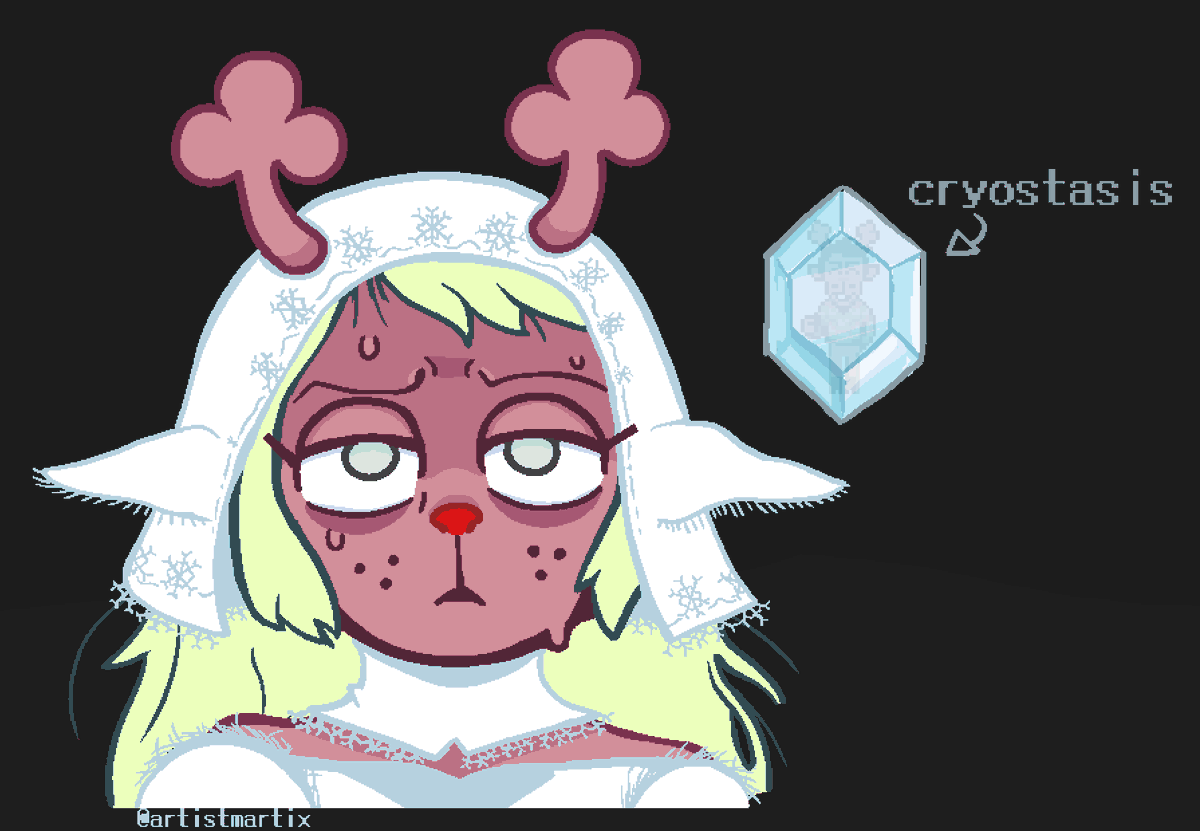 ArtistMartix's tweet photo. #deltarune how ch6 noelle is gonna be moving https://t.co/FC2hOHy9qu