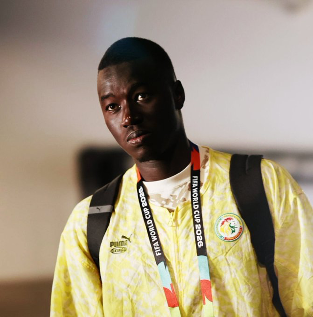 goalsside's tweet photo. 🚨🚨🎙️| Pape Gueye: “I will come back to say a few words about the elimination, but I am announcing today that as long as THIS coaching staff is in place, I am taking a break from the national team.” https://t.co/kdFbus5vPk