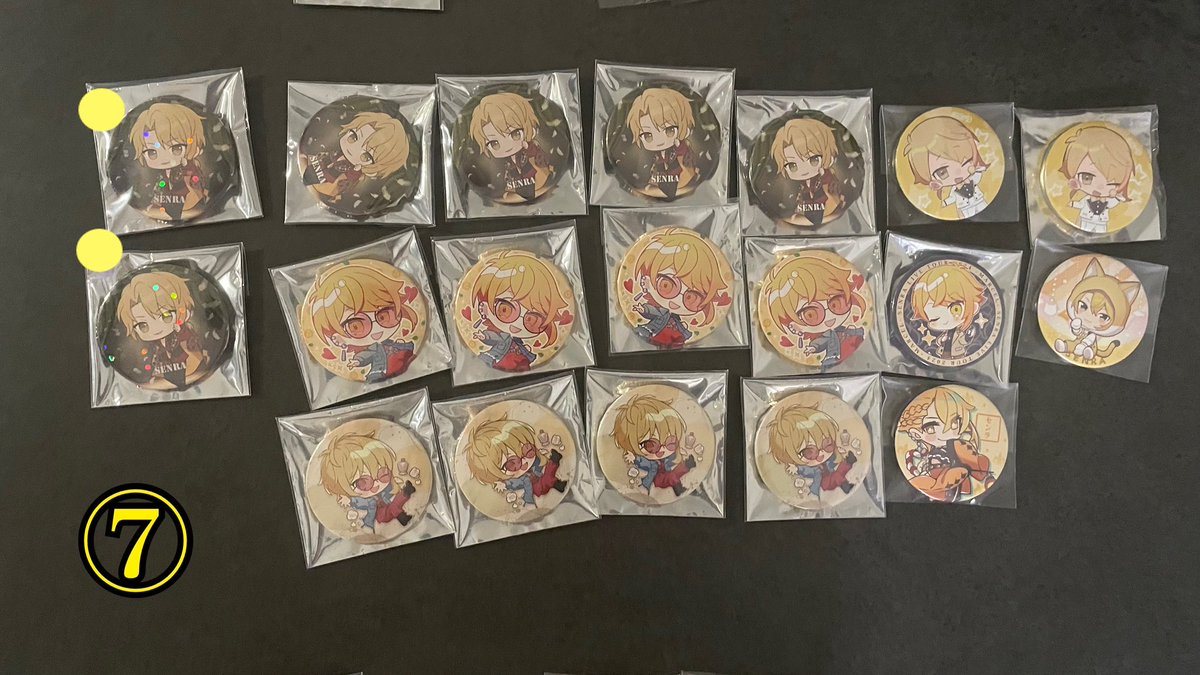 USSS622336's tweet photo. センラ缶バッジ（デフォ） https://t.co/68UltcQrhi