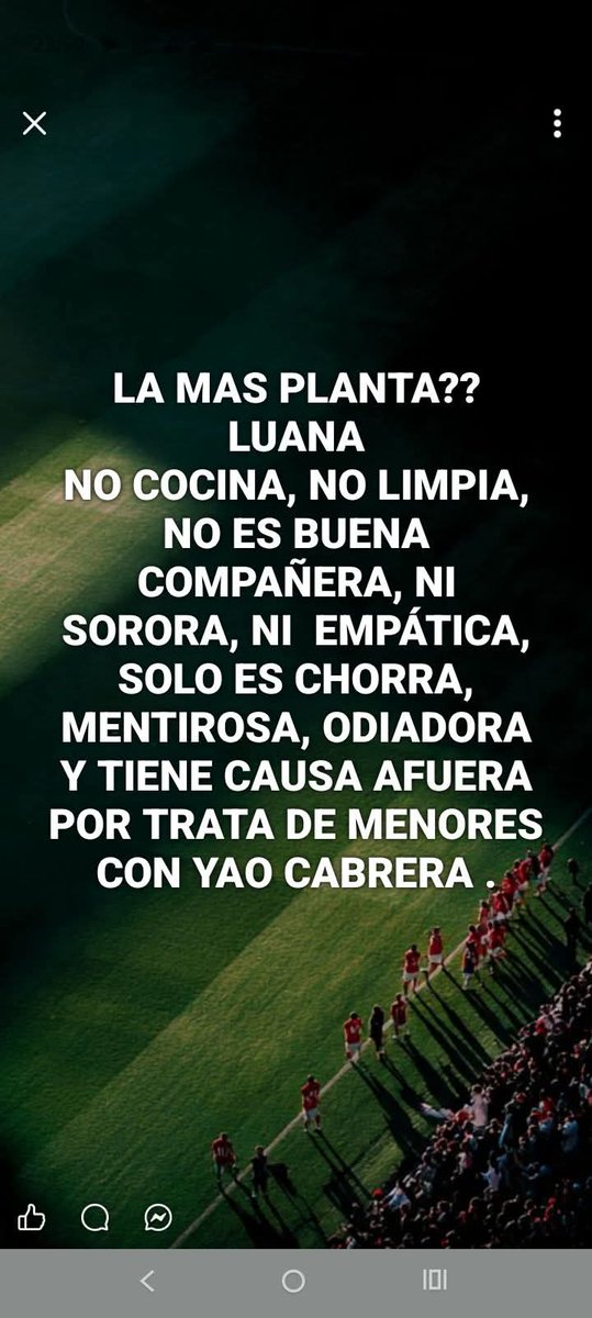 AgussLanzelotta's tweet photo. Me encantaría q se valla 
LUANA AL 9009 
#granhermano https://t.co/73Mrh4tNLb