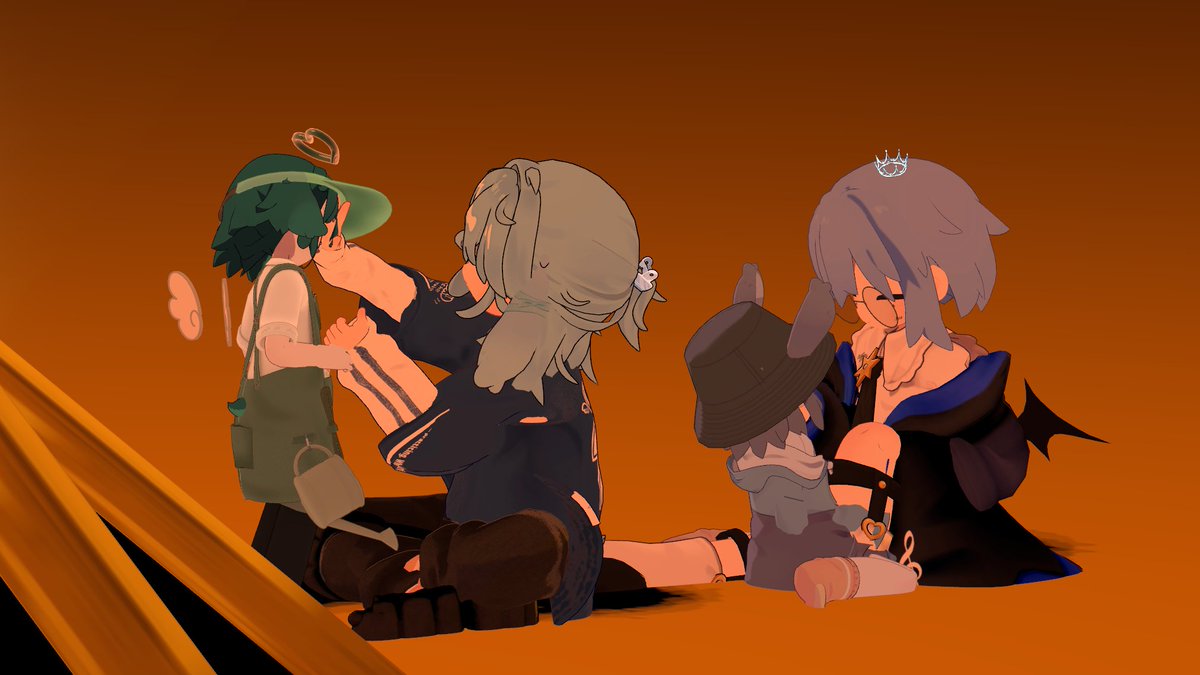 Tey_VRC's tweet photo. @kanadeeVRC @tokia_vrc @Larryj8392 @nonninnon168629 @magusiiii @Ashin0_Maroya @TSMGM_bonber 追加のー
みんないつも遊んでくれてありがとー！

↘️おまけで0点にされたのを隠そうとしたお茶さん https://t.co/iaaNVMZE1j