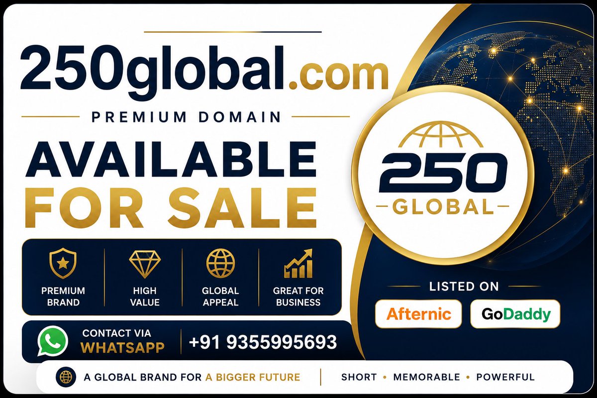 aniketrastogi01's tweet photo. https://t.co/9m3PZmt1sV is available for Sale

#news #network #global https://t.co/85MRa7WQsy