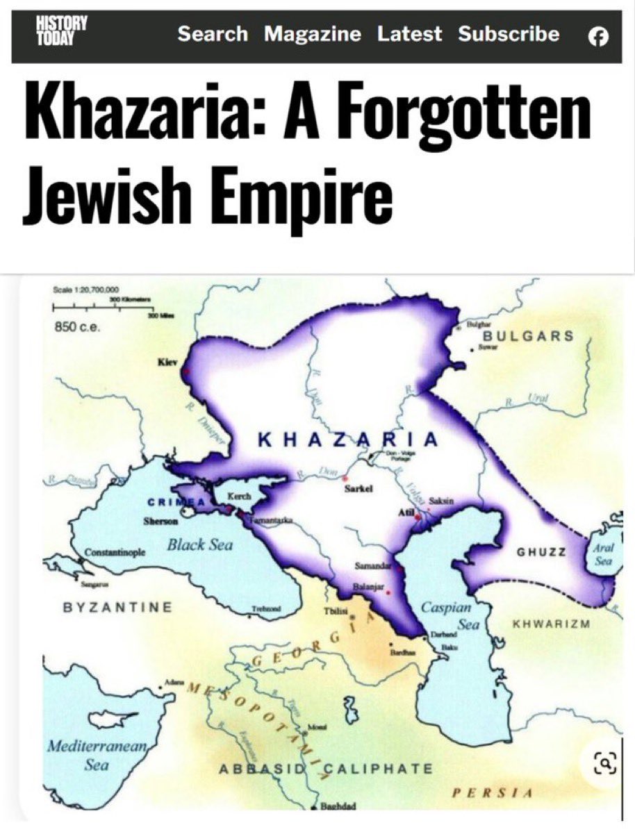 magnifreborn's tweet photo. @Parodyjeffx White Ukrainians forgot that their ancestors conquered the Khazarians, the Khazarians didn’t. https://t.co/qPQZntk73h