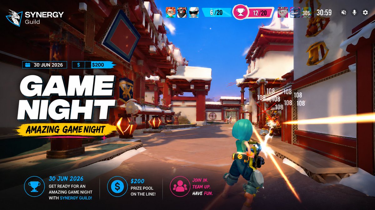 0NLY_Vi's tweet photo. 🎮 Just wrapped up an amazing Game Night with @PartyIconsOGX and @SynergyGuild! 🔥

Fast-paced matches, nonstop action, and tons of fun with the community. 🚀 JOIN OUR CLUB AND START GRINDING 🎮

 @PartyIconsOGX &amp; @SynergyGuild
#PartyIcons #GameNight https://t.co/gxGkzCyBqH
