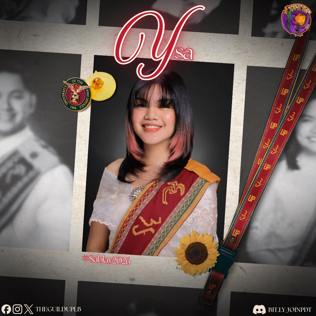 theguilduplb's tweet photo. Know that 💜 The Guild 🐲 will still be a place where you're welcome! Congratulations, keep the dice rolling 🎲, and Game On!

#Sablay2026
#GameOn
#GoVictorious
#KeepTheDiceRolling

3/3 https://t.co/sIXS3CxMWv