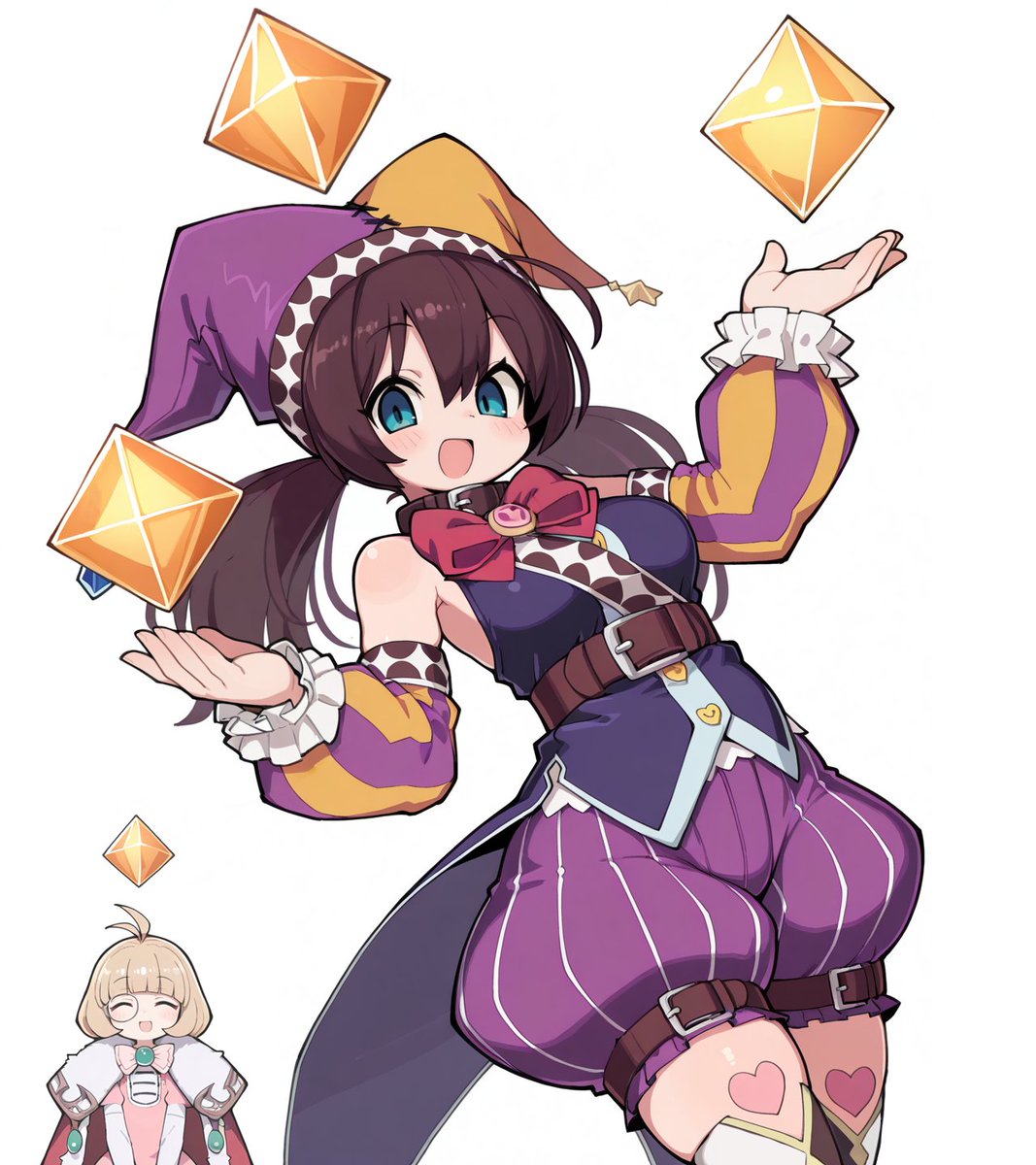 shikata_nee's tweet photo. 悪魔となら、変えられる未来がある。

　　　　　 🔶
　　　　　 🔶
　　　　　 🔶　🔶
　　　　　 🤡　🧐 https://t.co/llj7BtENGv
