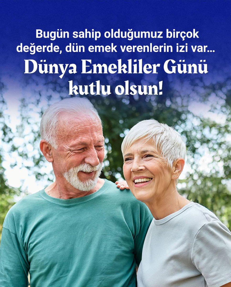 nihalozal's tweet photo. Dünya emekliler günü kutlu olsun…
Her ne kadar emeklemeye dahi gücü yetmeyen alım gücü olmayan emeklilerin refah içinde yaşayacağı günlere kavuşması dileğimle…🙏
Yurdumun cefakar alın teri olan insanlarına bolluk bereket ver RABBİM🙏🇹🇷 https://t.co/AJ7su6PDpL