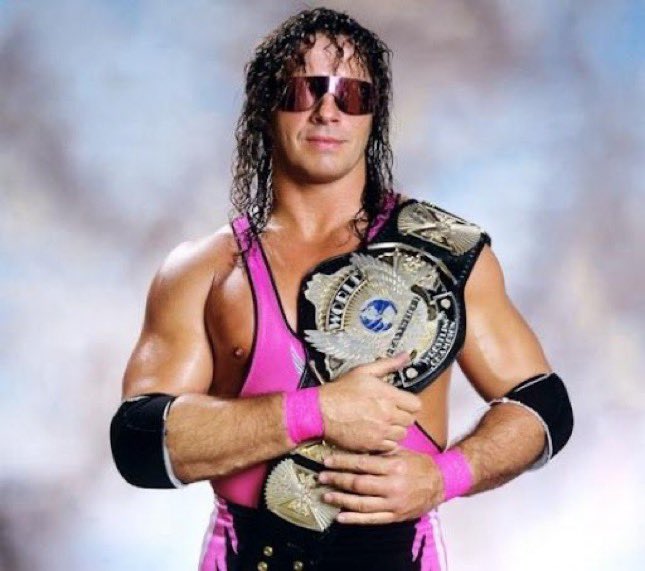 FadeAwayMedia's tweet photo. Happy Birthday to one of the greatest to ever step into Wrestling Ring, Bret Hart as he turns 69 years old today. 

💗 5x WWE champ
💗 2x WCW champ
💗 2x IC champ
💗 5x US champ
💗 3x Tag Team champ
💗 Royal Rumble winner
💗 2x KOTR winner
💗 2x Hall of Famer https://t.co/ieJBueyX6e