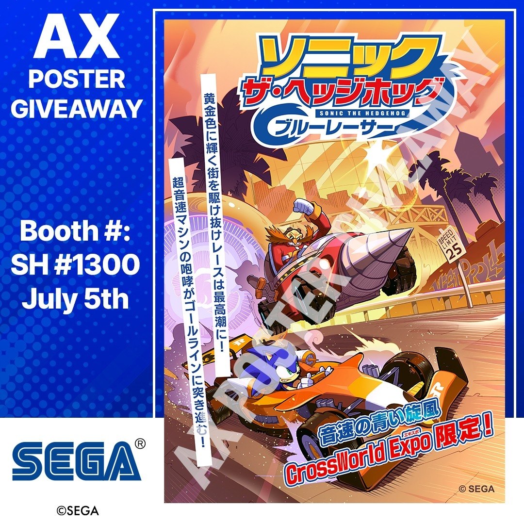 Anime Expo 2026 will feature special Sonic 35th anniversary