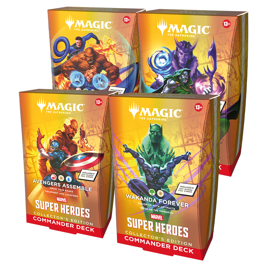 MtG】こちら到着いたしました！！！ 🔴マーベル スーパー・ヒーローズ