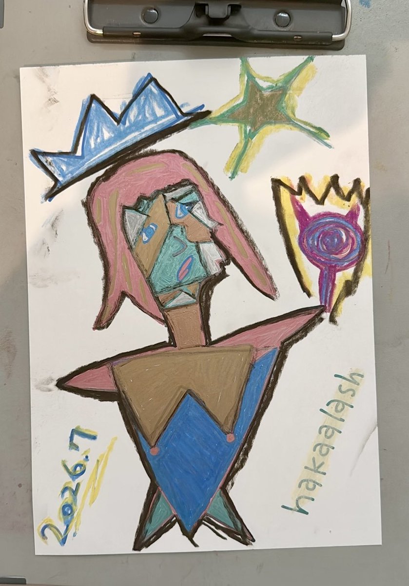 kendamajackson's tweet photo. アートの輪に投稿しました(´・ω・`) #hakaalash #outsiderart #Rawart #art #illustration #アール・ブリュット #アナログ画 #パステル画 #arublut #抽象画 #現代アート 謝謝🎨 https://t.co/JPZ4xTVIe7