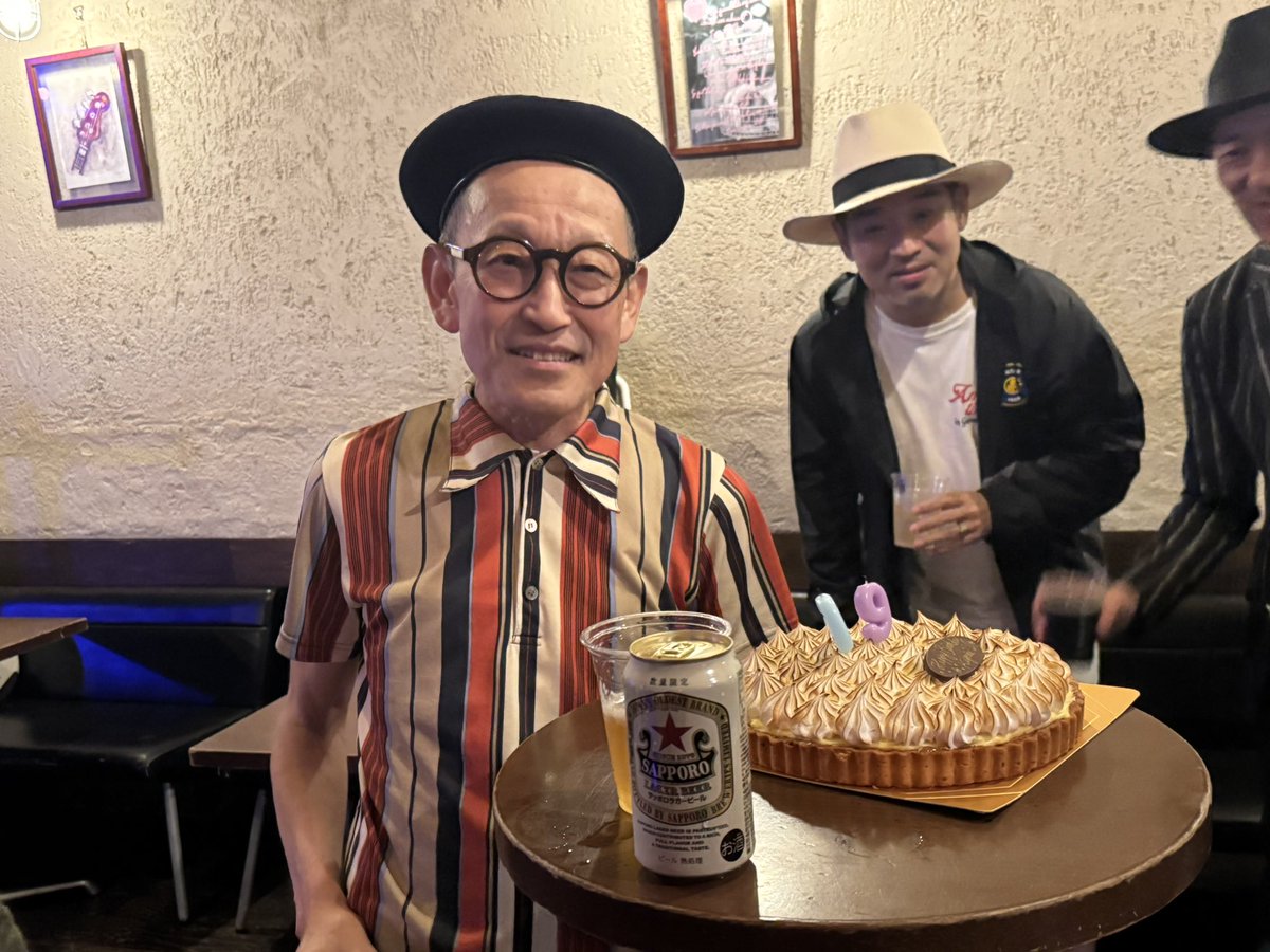 matsutakeya_60's tweet photo. 6/27「Get Crazy 69スペシャル」ダブル台風の中、たくさんのご来場ありがとうございました‼️
スカフレイムスありがとう❗️
最高のライブ、そして、いい1日になりました😌 https://t.co/8n5KGeYtwa