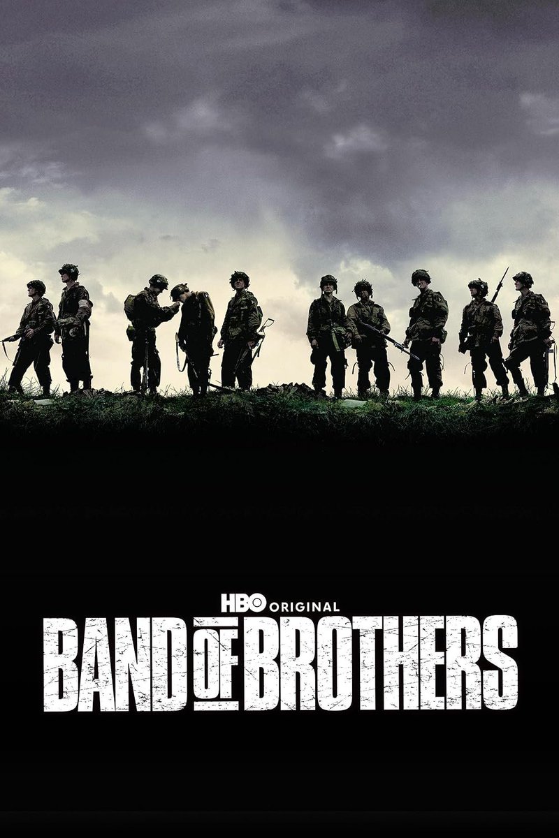 CAPATAINMA7's tweet photo. 𝗦𝗲𝗿𝗶𝗲𝘀 𝗡𝗼:𝟲𝟱

Band of Brothers. What a series.Some stories entertain you. #BandofBrothers stays with you. It's not just a war series..it's a powerful tribute to courage, sacrifice, brotherhood, and the unimaginable cost of war.

#Series #Hbo https://t.co/bZ6C9EUJQp