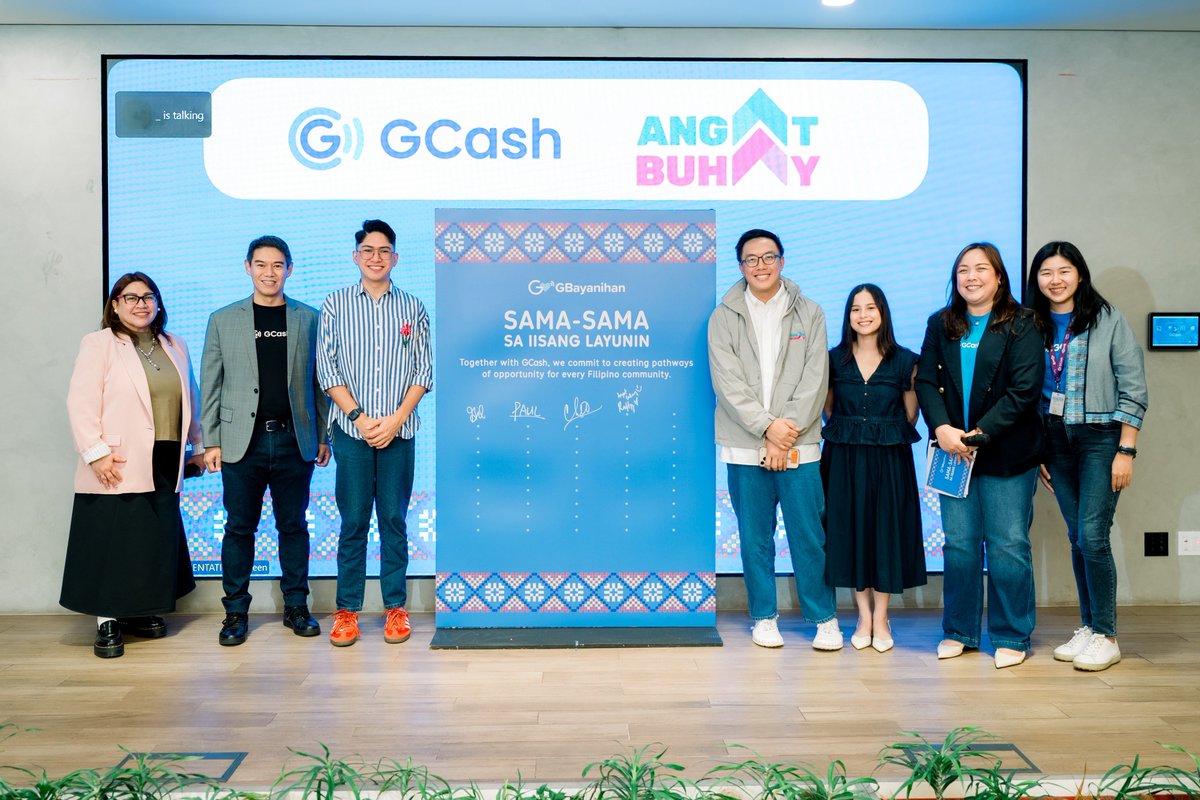 angatbuhay_ph's tweet photo. SAMA-SAMA SA IISANG LAYUNIN 🤝

Angat Buhay is proud to join fellow organizations in the GBayanihan “Sama-sama sa Iisang Layunin” Commitment Signing, united by a shared commitment to make giving more accessible and create more opportunities for communities across the country. https://t.co/ukPJjkVqMx