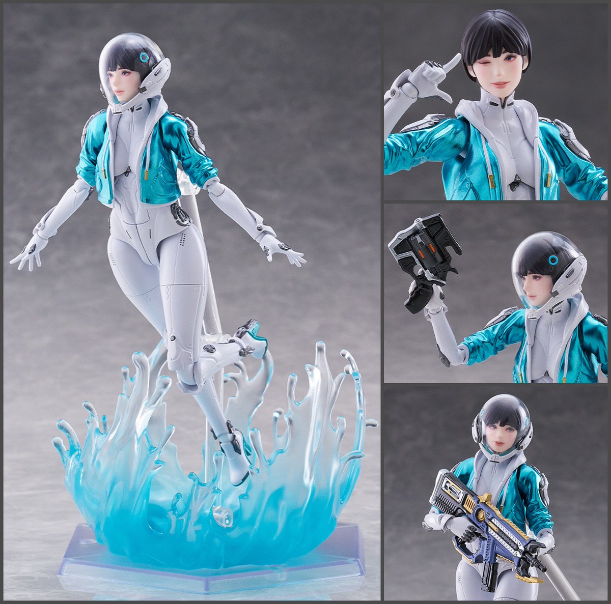 GoodSmile_US's tweet photo. Valby from “The First Descendant” joins the figma line! Suited up in her specialized diving gear, this bubbly water manipulator is fully prepared to turn the tide of combat. Preorder now at GOODSMILE ONLINE SHOP US!

Shop: https://t.co/yQVdKW7423

#FirstDecendant #Goodsmile https://t.co/Nty5NTqc4q