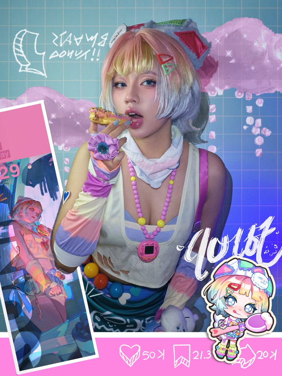 quisbychickpea's tweet photo. Cute edits by wifey @kosmolatte 
I love her design sm!! 
#PTN #PathToNoWhere #無期迷途 #无期迷途 #啵啡 #Poffy https://t.co/0saf3DG3Z5
