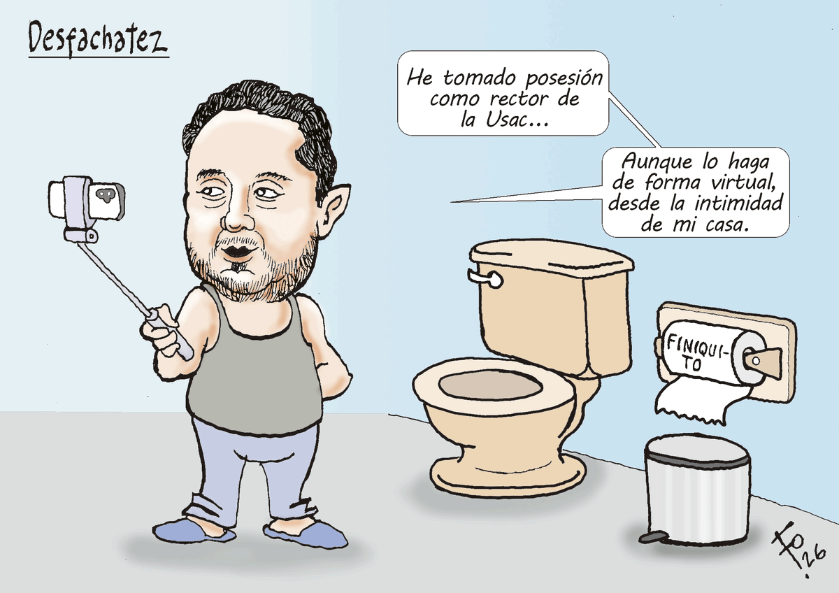 prensa_libre's tweet photo. #EnClaveDeFo | El genial Fo nos presenta este jueves 02 de julio la caricatura titulada: “Desfachatez”. https://t.co/kulWgvSxwP