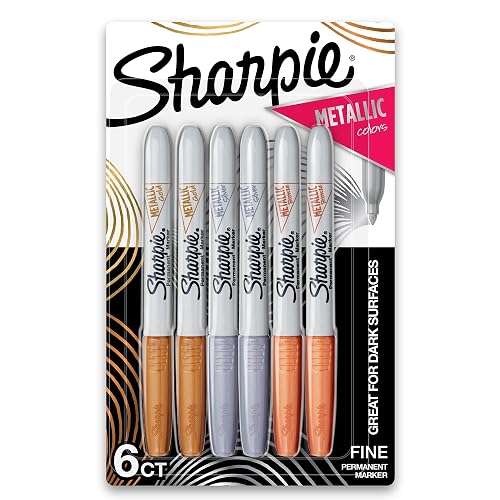 submit2honey's tweet photo. I just received Sharpie Metallic Permanent Markers, Fine Point, Assorted Metallic, 6 Count from faith_c123 via Throne. Thank you! https://t.co/xVA1wGsQ1N #Wishlist #Throne https://t.co/BpIvEvgo8y