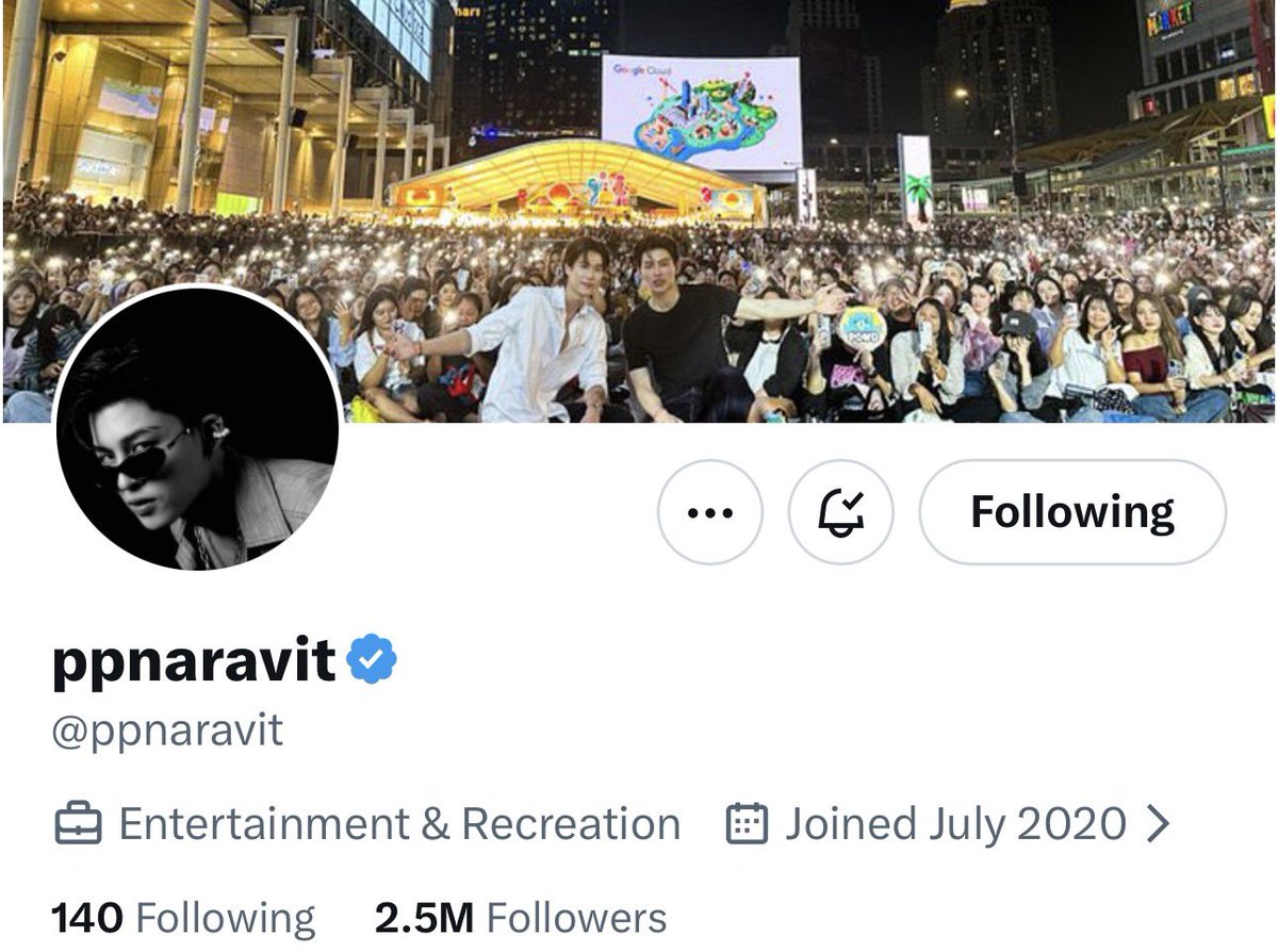 wamh1025ppp's tweet photo. X followers พี่ปอนด์ 2.5M แล้วค้าบ 🥳👏🏻

@ppnaravit #ppnaravit https://t.co/MwtrFkjWgZ