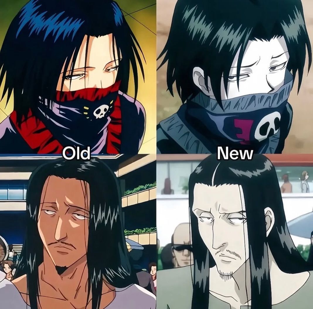 HxH_Content's tweet photo. 1999 vs 2011 https://t.co/4cMpAivGdu