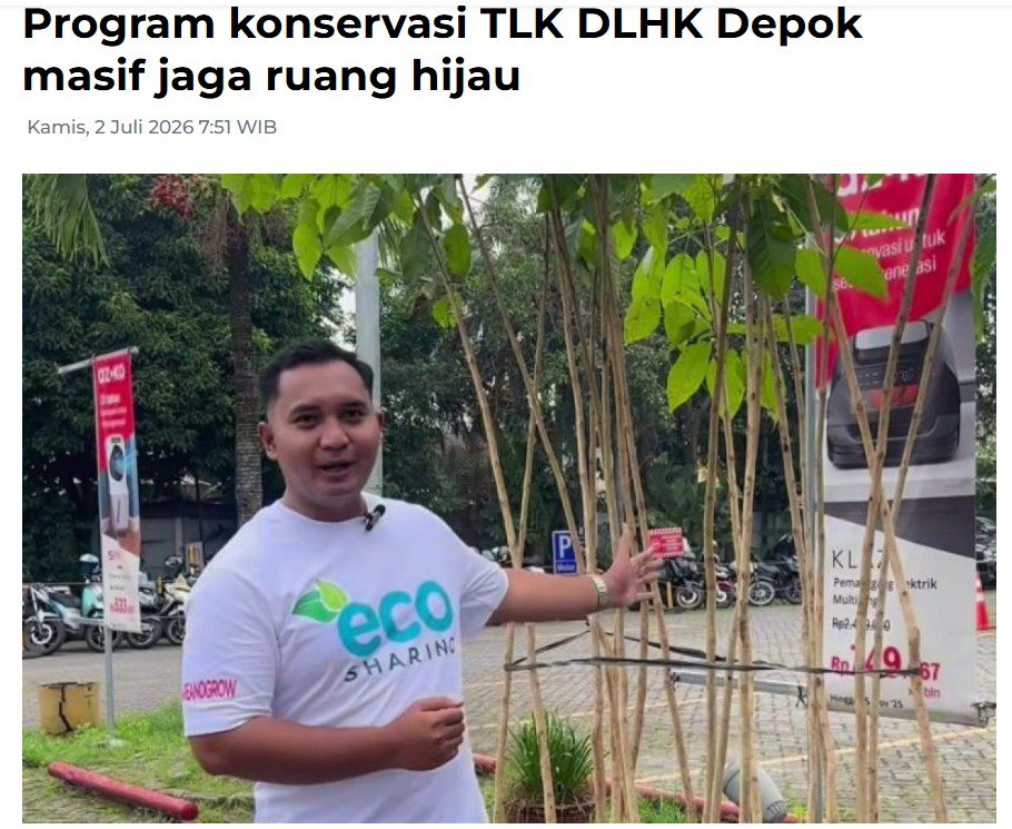 lajfur's tweet photo. Program pelestarian lingkungan hidup semoga bisa masif juga sih di lingkungan di tiap kota lain di indo.. Biar alam kembali seperti semula lagi https://t.co/MYJWzWLtjI