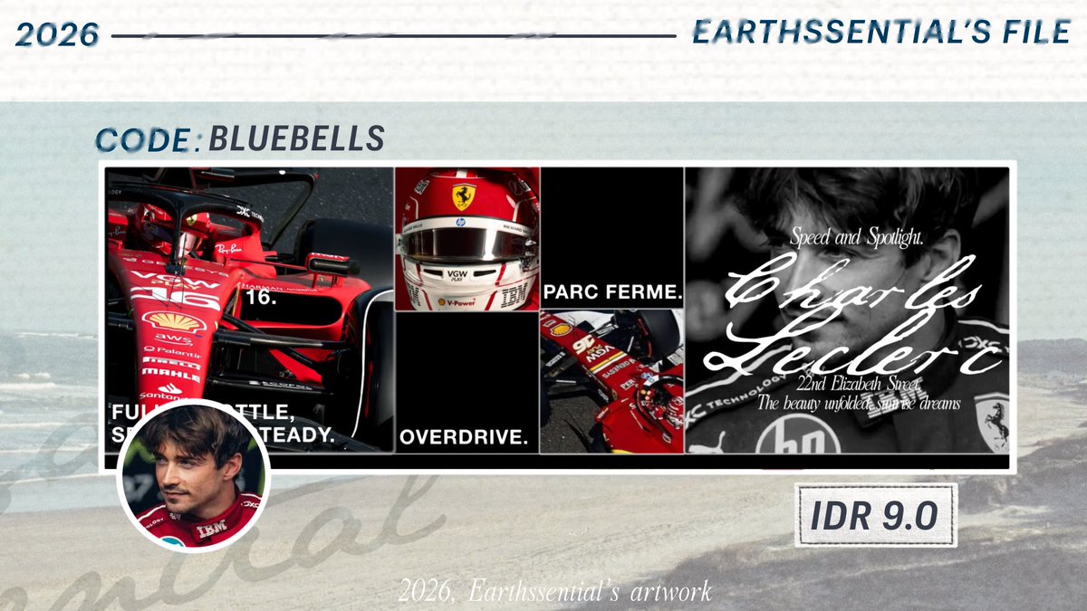 Earlthlings's tweet photo. Help repost please, grazie! 

Another race week is here, so do these layouts! Today we brought you 4 ready stock F1 layouts with: Kimi, Charles, Max, and Oscar in the line!. Grab your desired piece in a swift by tapping on the message button ✉️. 

#bealanja https://t.co/GMh02DPCAr