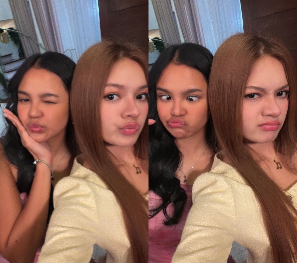 zephanaticsofc's tweet photo. Halari sisters 🫶🏻 Magkasundo na kayo please 🥹

📸 itsolivemay ig story
#Zephanie #OliveMay #BornToShine #YUMI https://t.co/f5evn08KBt