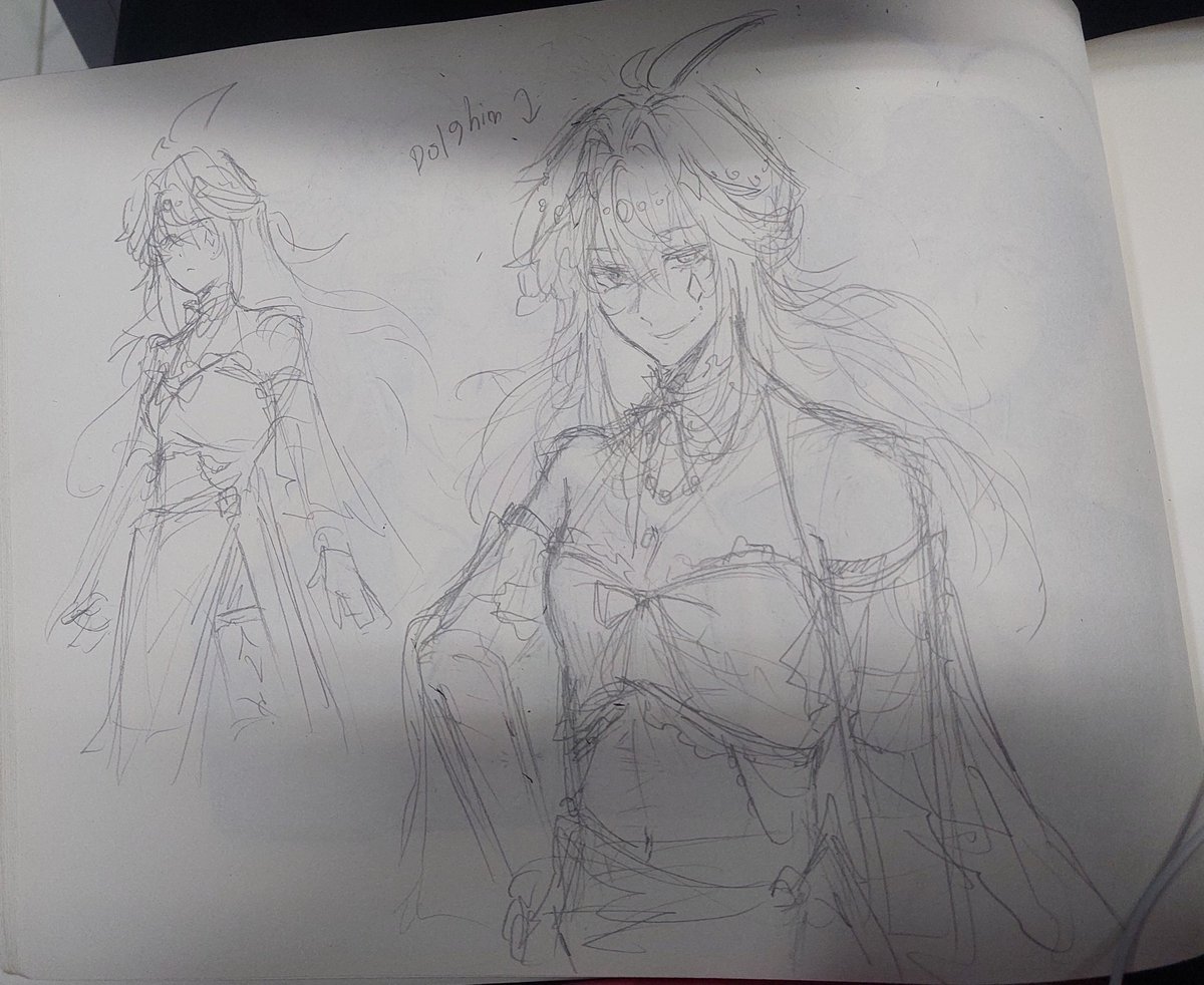 yolp_0210's tweet photo. Dol9hin WIP https://t.co/CWfS4tVIin