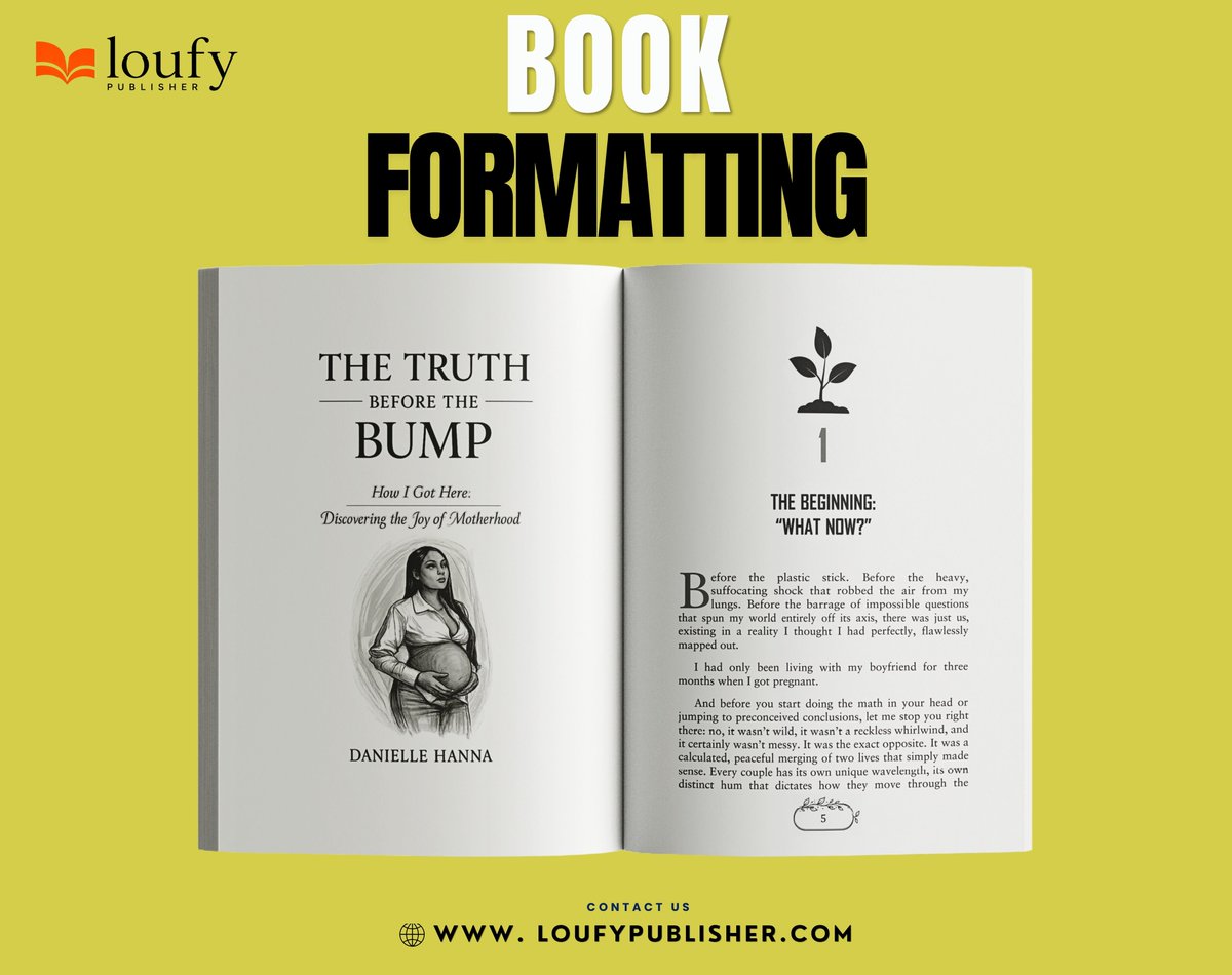 mr_loufy's tweet photo. A well formatted book keeps readers focused on your story, not your layout. π
#BookFormatting #AmazonKDP #KDPPublishing #SelfPublishing #BookLayout #InteriorFormatting #BookInteriorDesign #KindleFormatting #EbookFormatting #PaperbackFormatting #BookPublishing #PublishingService https://t.co/ycAfRPAZuA