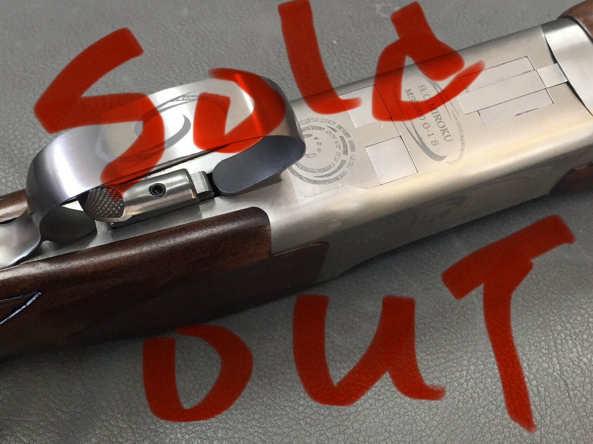 satsumakayaku's tweet photo. 「MIROKU MS2000 GR1 SKEET」‼️
㊗️ご成約となりました。お買い上げありがとうございます🤲
#MIROKU
#MS2000
#SKEET https://t.co/lliRN6xYnq