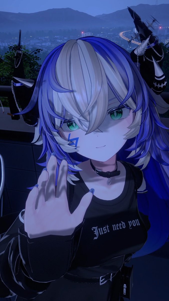 Glitch_Ganger #shinano_3D こんにちわ