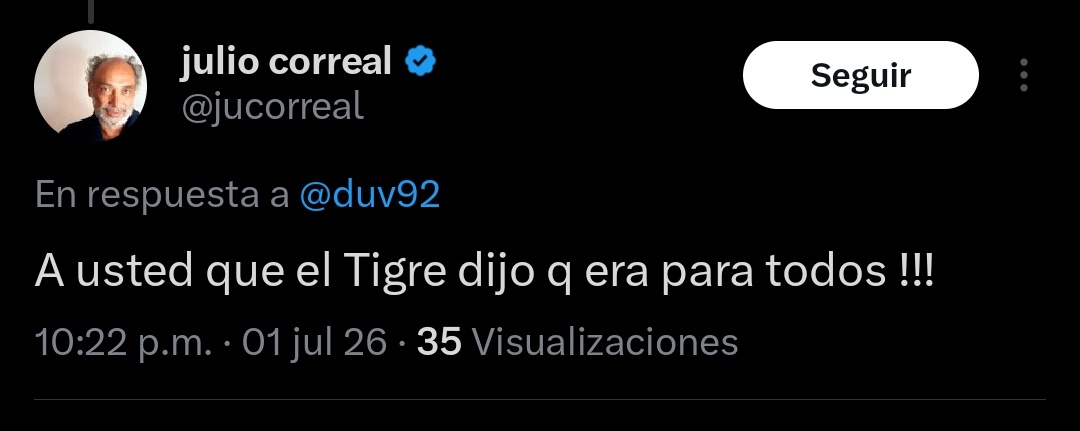 duv92's tweet photo. @jucorreal y en que me puede ayudar un viejo calvo, senil, godo y tarado? https://t.co/hLyZ7EEmRa