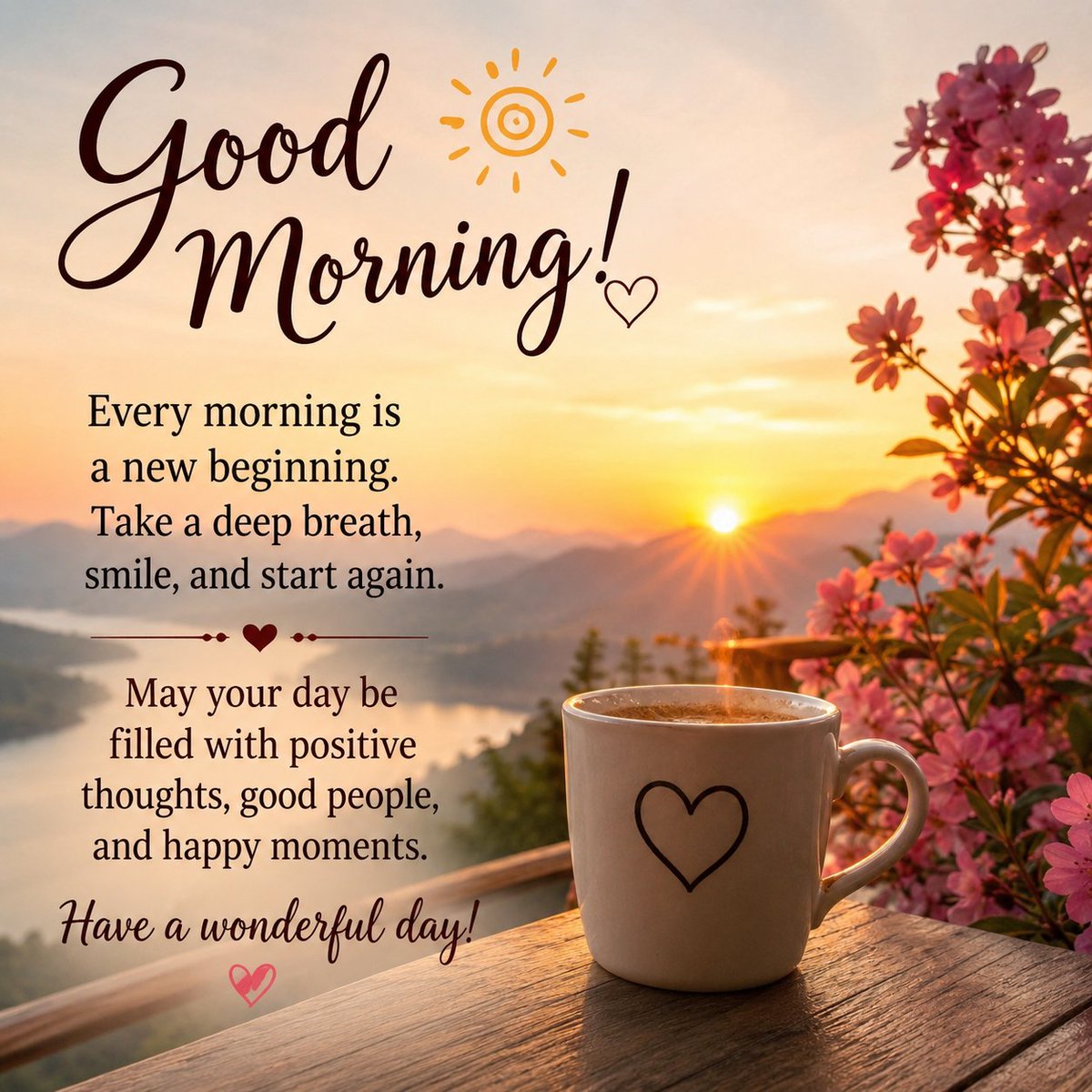 Ashi_228's tweet photo. 🌅 Morning Motivation 🌅

Every sunrise is a fresh opportunity to rewrite your story.
Leave yesterday's doubts behind, believe in your strength, and take one step closer to your dreams.

Good Morning!
Stay focused. Stay positive. Stay unstoppable. Your best day starts now. ☀️💪 https://t.co/euHewKSDtS
