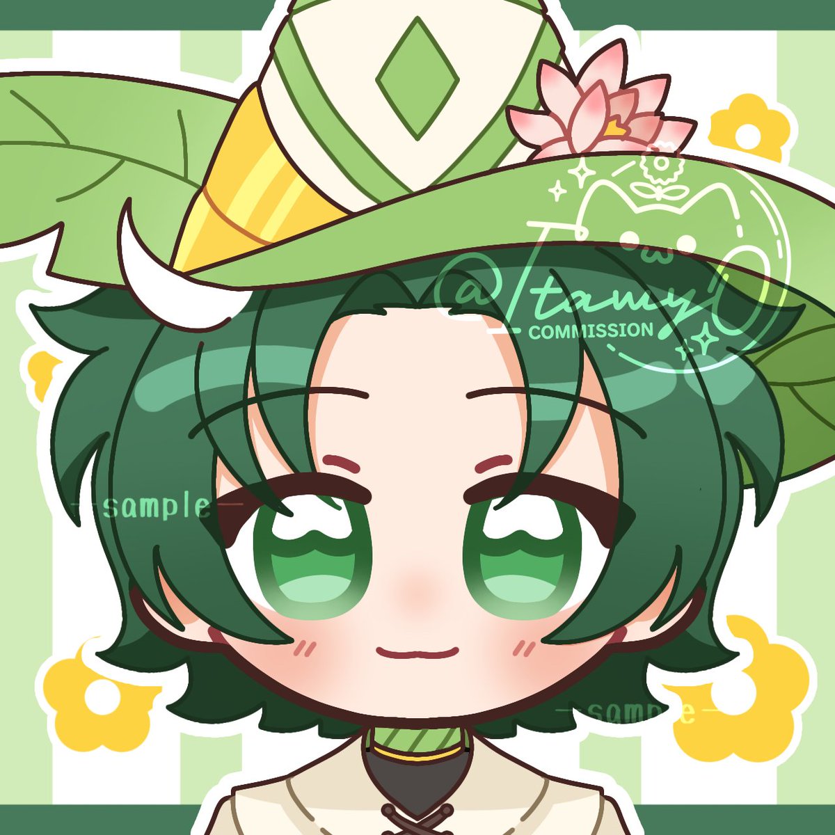 Gitchans's tweet photo. chibi ych comm for Febria! 
Thank u for cmmssioning me 🌻

 #VGenComm #VGenOpen https://t.co/TjeyZXigrd