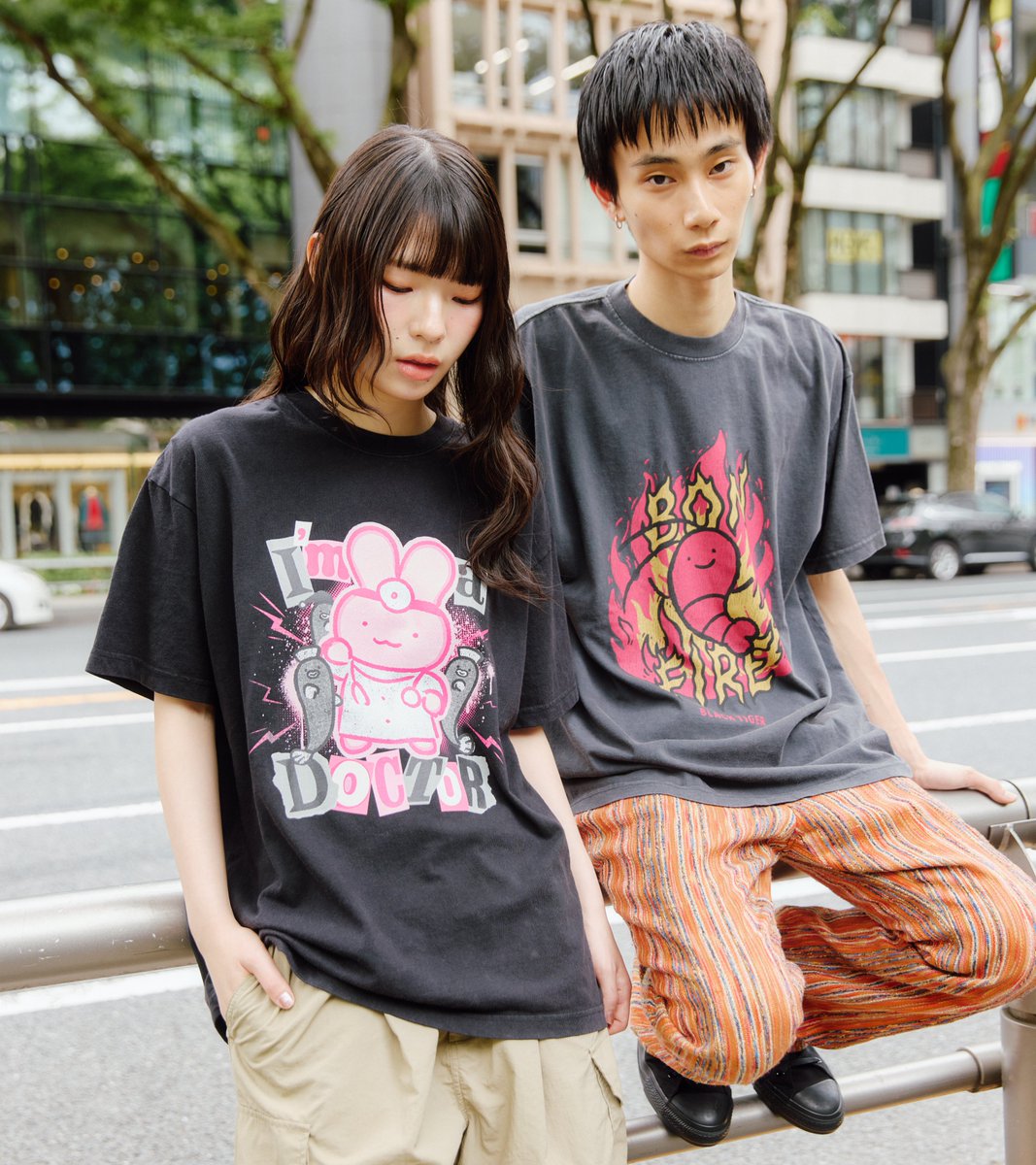 talkingheads_0's tweet photo. 🔥BON FIRE⚡️Talking about ROCK🎸
 #ホワイトタイガーとブラックタイガー の
ROCKテイストの新作TシャツがTalkingにて先行販売中!
それぞれ雰囲気の違う2種ラインナップ🦐🐇

7日までの期間限定先行販売となりますのでお見逃しなく!🏃💨

🔗 https://t.co/YVbTb5zHrt

#ロックT
#Talking https://t.co/HpTMSaLCod