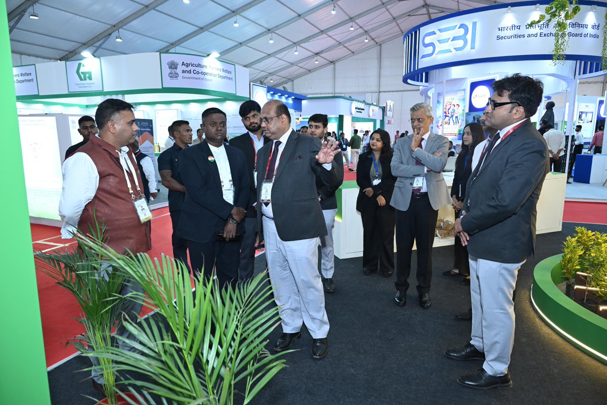 OfficialGMDC's tweet photo. Day 2 at VGRC Central Gujarat Region 2026 witnessed another day of insightful interactions at the GMDC pavilion. From dignitaries and delegates to industry professionals and visitors, the pavilion became a platform for discussions around Bharat's Rare Earth Ecosystem (BREE), Underground Coal Gasification and the innovations shaping India's resource future.

(GMDC, mining in Gujarat, vibrant Gujarat, baroda event, bharat rare earth elements, underground coal gasification)

#gmdc #vibrantgujarat2026 #vadodara #miningindia
