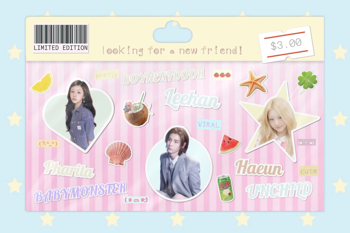Ieejhan's tweet photo. ★ @ friendship-application! 🧃 Hi-nyao, sweet souls. We, HPL, are on a mission to get stickers into everyone’s hands! If you are up for it, you’ll become our 𝗯𝗳𝗳 and get some seriously special treats. :p So.. want to check out the HPL sticker packs (FCV’s Version)? ☻ https://t.co/wQqXWeJMWA