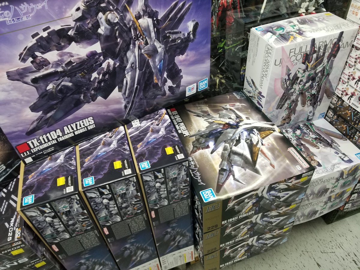 TOM04395949's tweet photo. 本日入荷が遅れていたバンダイ再生産品がそろいました(^_^ゞ
お早めにど～ぞ
#タケウチモデル　#バンダイ　#ガンプラ　#HGUC　#MG　#30MM　#30MS　#30MP https://t.co/zPO0Wt3oMn