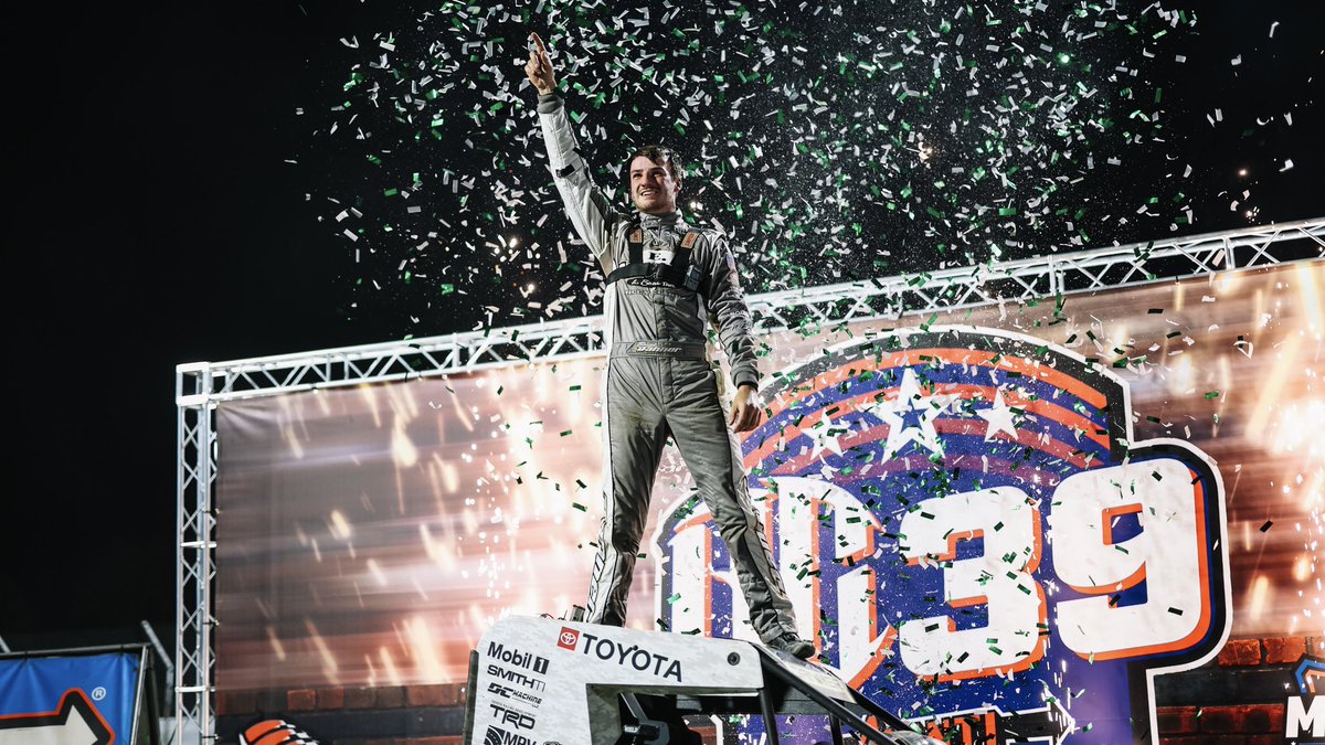 IMS's tweet photo. No better place for your first career win π https://t.co/q9H0r7nguK