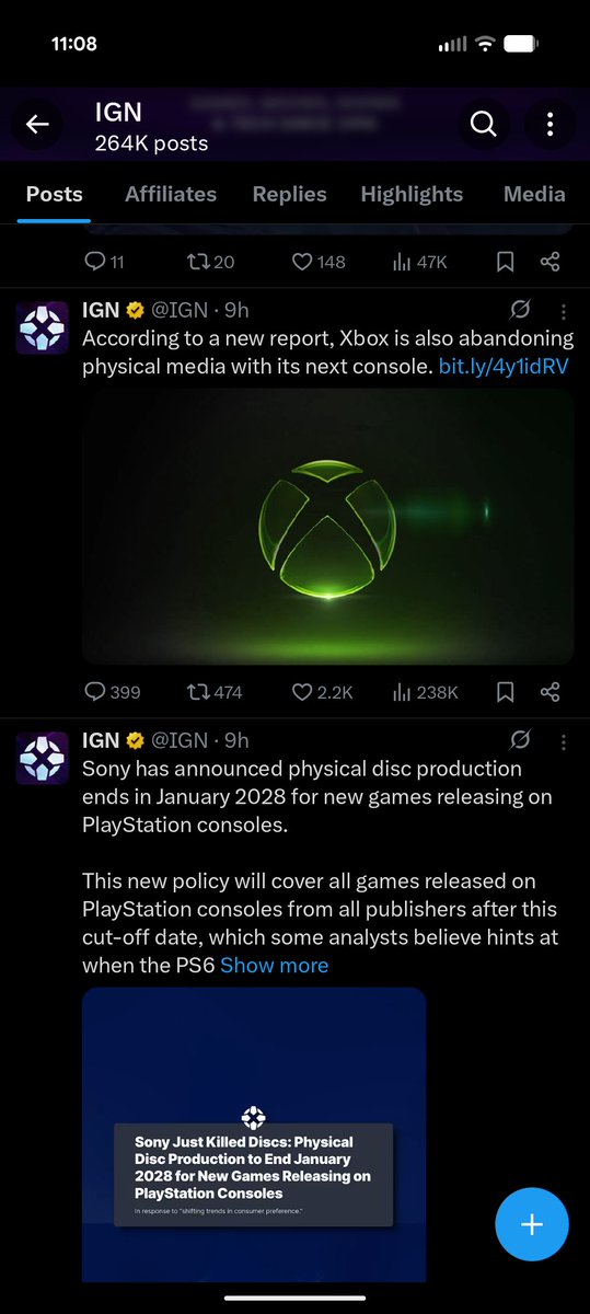 not_stealthy's tweet photo. @IGN They literally posted the Sony news first. Some of you need to learn how to read before you get your pitchforks and torches out. https://t.co/kI1vMcTfe6