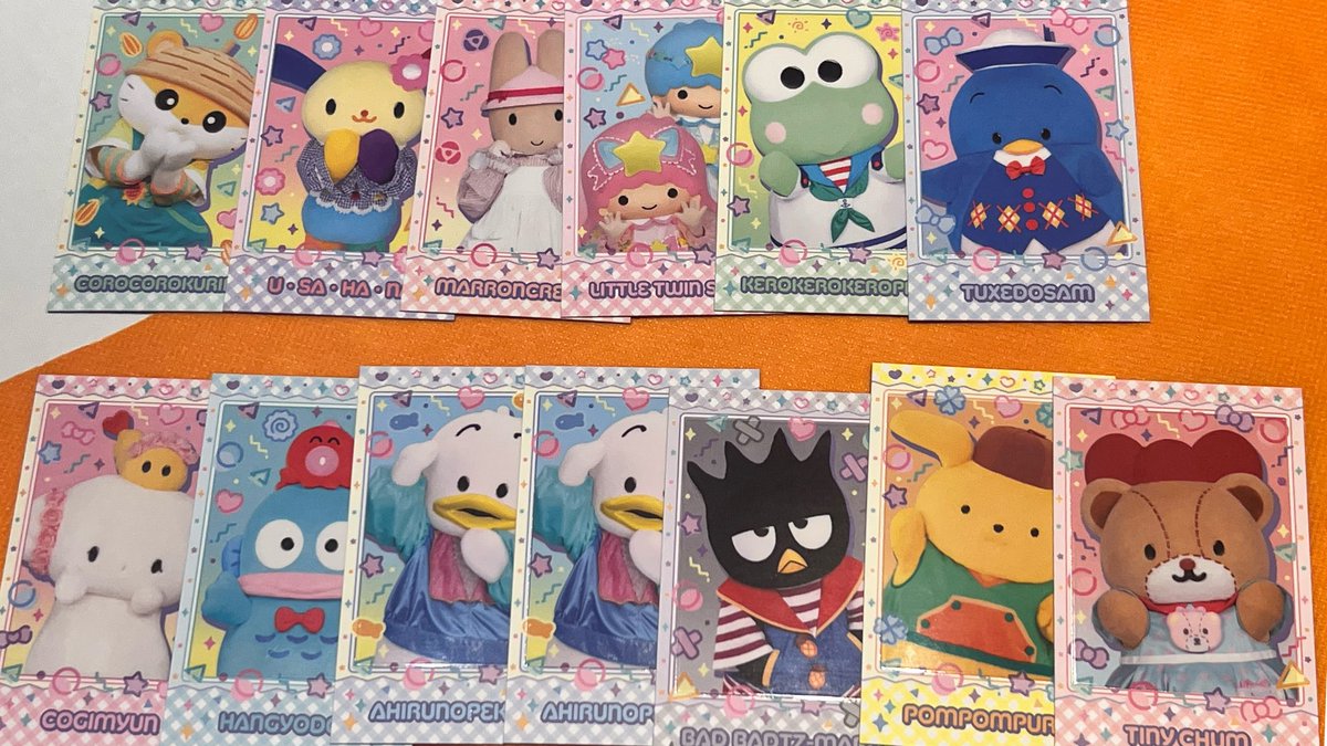 lalalan___02's tweet photo. 交換 サンリオ キャラポトレ ライブキャラクターズ カード

譲：画像

求：シナモン、マイスウィートピアノ

都内手渡しor郵送2枚から
お気軽にお声掛けください！よろしくお願いいたします🙇

#サンリオ交換 https://t.co/TdaBjCOQ4W